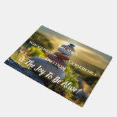 Meditatief verheffen deurmat (Schuin)