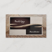 Meditatief Visitekaartje voor Yogi Professionals (Voorkant)