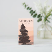 Meditatiegids voor elke Reiki Stone Caïro Stack Visitekaartje (Staand voorkant)