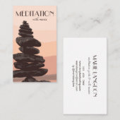 Meditatiegids voor elke Reiki Stone Caïro Stack Visitekaartje (Voorkant / Achterkant)