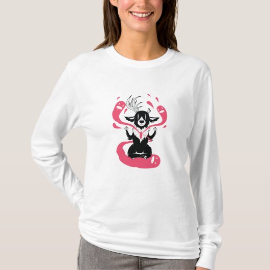 Meditatiehert T-shirt (Voorkant)