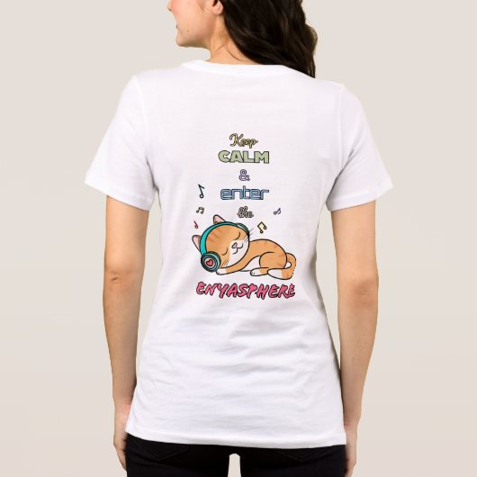 meditatiemodus | Tri-Blend shirt (Achterkant)