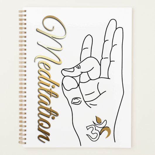 meditatieplanner planner (Voorkant)