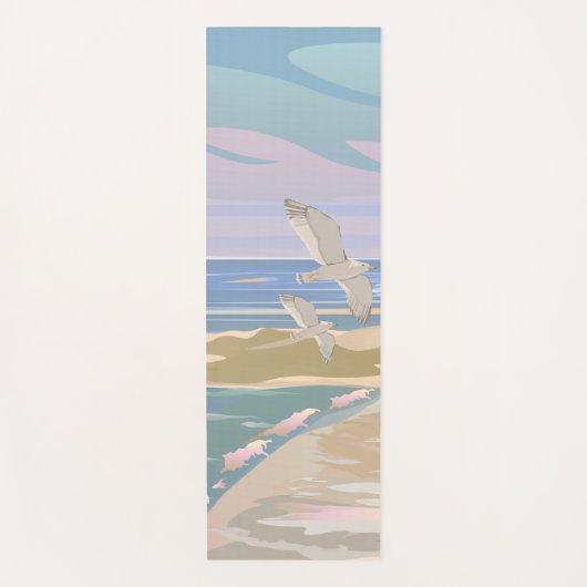 Meditatiestrand Yogamat (Voorkant)