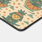 Meditatieve Fruit Warrior Japanse  Bureaumat (Hoek)