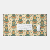 Meditatieve Fruit Warrior Japanse  Bureaumat (Keyboard & Muis)