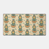 Meditatieve Fruit Warrior Japanse  Bureaumat (Voorkant)