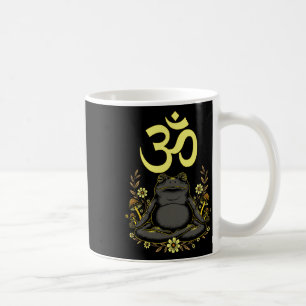 Meditatieve Kikker Aum Zen Mindfulness Spirituele Koffiemok
