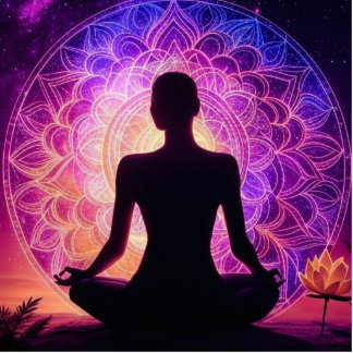 Meditatieve Mandala Fotobeeldje Ornament