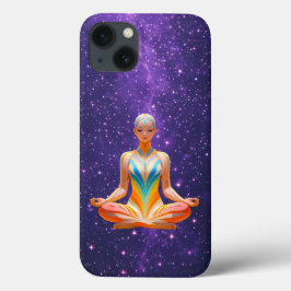 Meditatieve Vrouw – Mystieke Melkweg Case-Mate iPhone Case