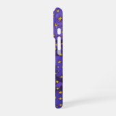 Meditatieve Vrouw & Uniek Sterrenpatroon Ontwerp iPhone Hoesje (Linkerkant)