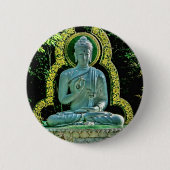 Meditating Buddha Button (Voorkant)
