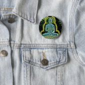 Meditating Buddha Button (In situ)