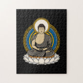 Meditating Buddha Dhyana Mudra Legpuzzel (Verticaal)