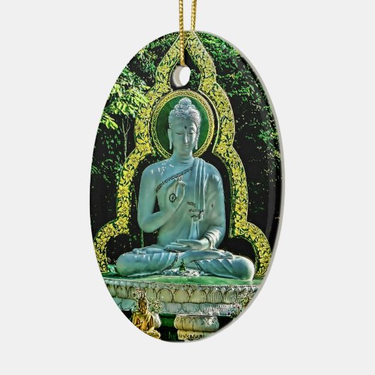 Meditating Buddha Ornament (Links)