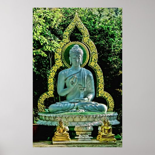 Meditating Buddha Print (Voorkant)