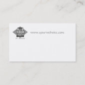 Meditating Buddha-Serenity Light Visitekaartje (Achterkant)