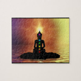 Meditating Chakra Puzzle Legpuzzel