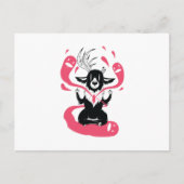 Meditating Deer Briefkaart (Voorkant)