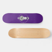 Meditating French Bulldog Skateboard (Horizontaal)