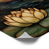 Meditating Gautam Buddha Art Poster (Hoek)