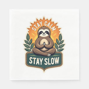 Meditating Sloth Vintage Relaxte Mind T-Shirt 2 Servet