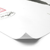 Meditating Zen Cat Poster (Hoek)