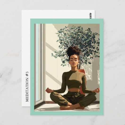 MEDITATION #3 BRIEFKAART (Voorkant / Achterkant)