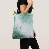 Meditation and relax - calming Green Mandala  Tote Bag (Dichtbij)