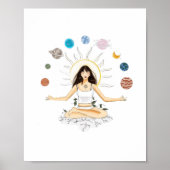 Meditation art poster (Voorkant)