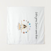 Meditation art wandkleed (Voorkant (horizontaal))