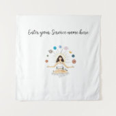 Meditation art wandkleed (Voorkant)