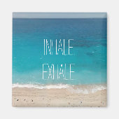 Meditation Breath Beauful Beach Spring 2023 Magneet (Voorkant)