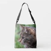 Meditation cat, All-Over-Print Canvas tas (Achterkant)