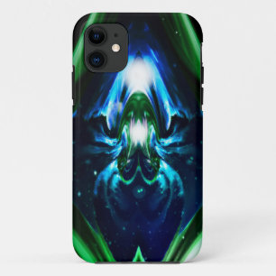 Meditation-Chakras Blue N Green iPhone 5 hoesje