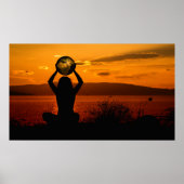 Meditation Earth Poster (Voorkant)
