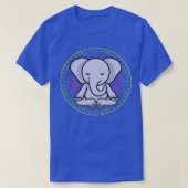 Meditation Elephant Yoga T-shirt (Design voorkant)