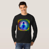 Meditation Enlightment Spiritual Yoga Transcendent T-shirt (Voorkant volledig)