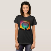 Meditation Enlightment Spiritual Yoga Transcendent T-shirt (Voorkant volledig)