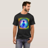Meditation Enlightment Spiritual Yoga Transcendent T-shirt (Voorkant volledig)