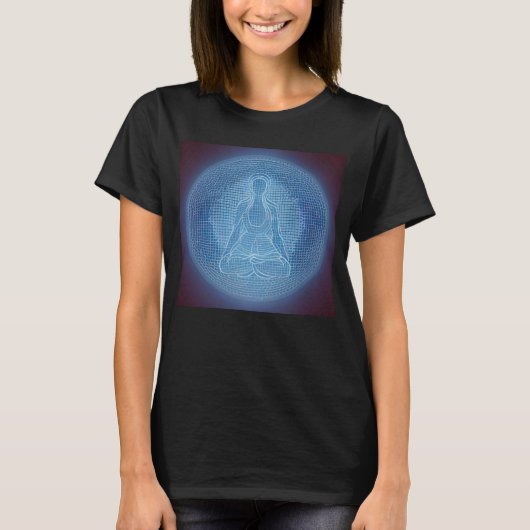 Meditation Enlightment Spiritual Yoga Transcendent T-shirt (Voorkant)
