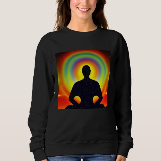 Meditation Enlightment Spiritual Yoga Transcendent Trui (Voorkant)