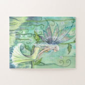 Meditation Fairy Fantasy Artwork van Molly Harriso Legpuzzel (Horizontaal)