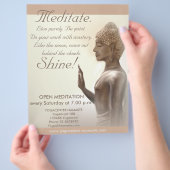 Meditation Flyer (Hand)