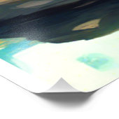 Meditation KI Gemälde buddhistischer Mönch  Foto Afdruk (Hoek)