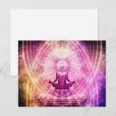 Meditation Law of Attraction Gratitude Cards Briefkaart (Voorkant / Achterkant)