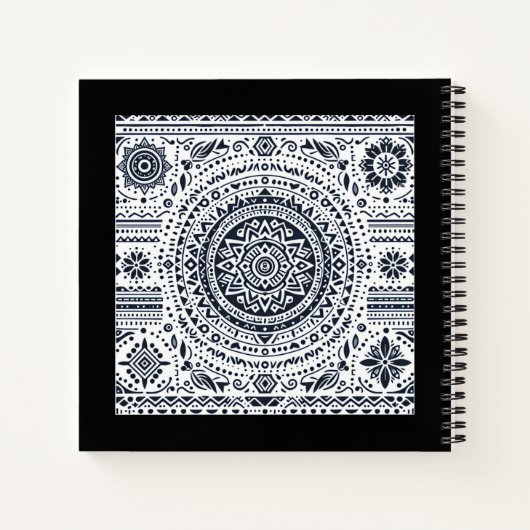 Meditation Mandala Notitieboek (Achterkant)