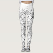 Meditation - Mandala Symbol Leggings (Voorkant)