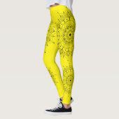 Meditation - Mandala Symbol  Leggings (Links)