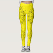 Meditation - Mandala Symbol  Leggings (Voorkant)